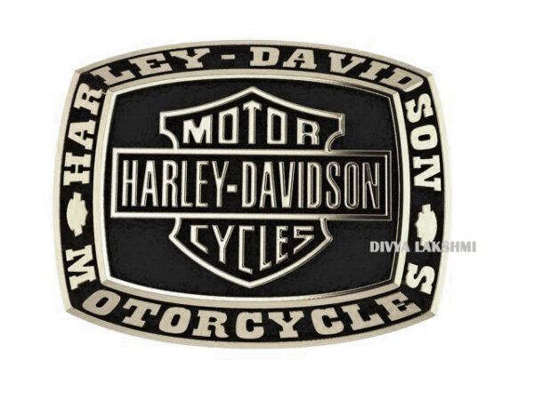 Harley davidson silver ring