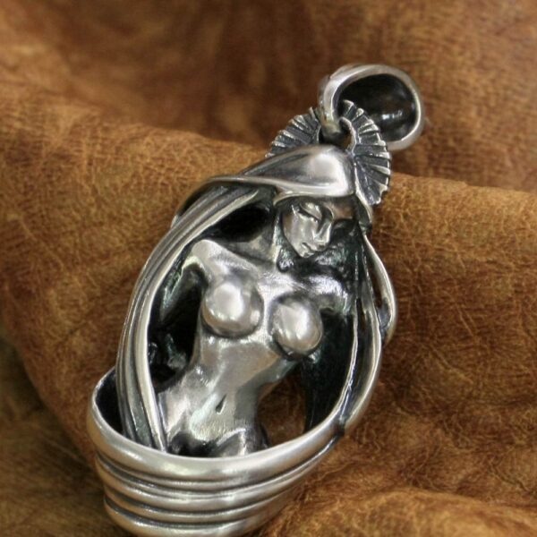 Sterling Silver Angel Pendant - Image 3