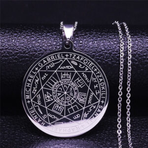 Seven Archangels Witchcraft Pentagram Necklaces