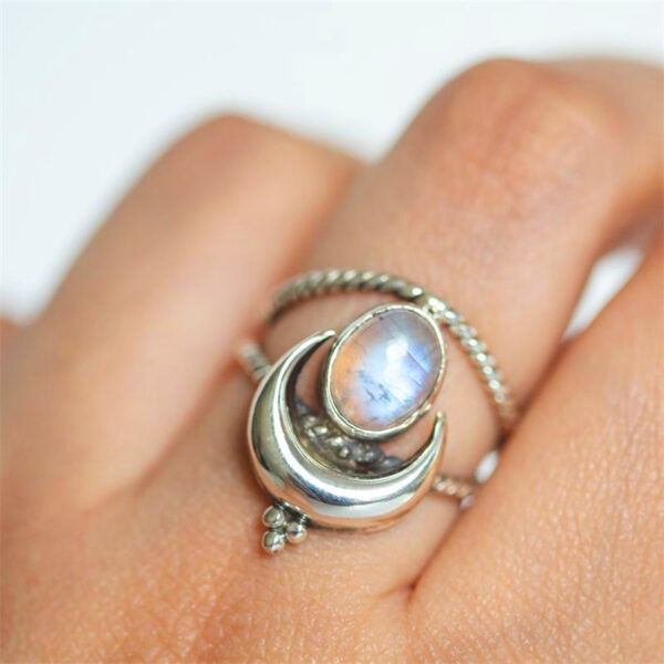 Athira Amulet Moon Chandra Yantra Talisman Ring
