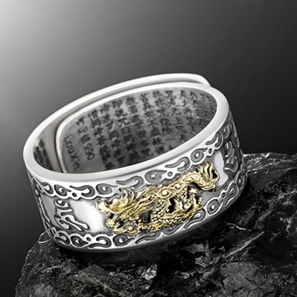 Pixiu Ring Good Luck Wealth Lucky Ring Jewelry - Image 2