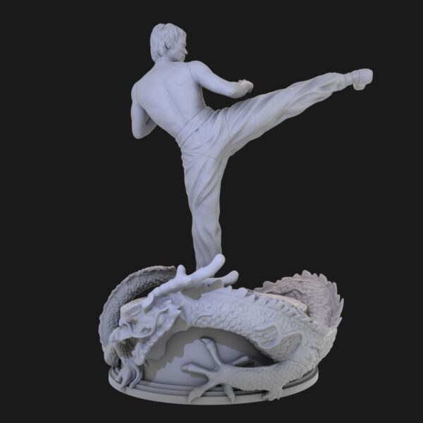 1/24 Scale 3d Printed Resin Figure Model Unpainted - Image 3