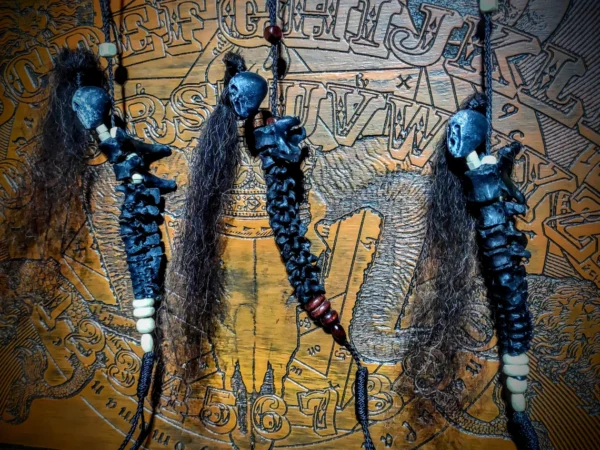 Voodoo Poppet with Snake Bone – For Manifestation, Protection & Occult Power - Image 4