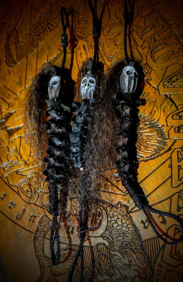 Voodoo Poppet with Snake Bone