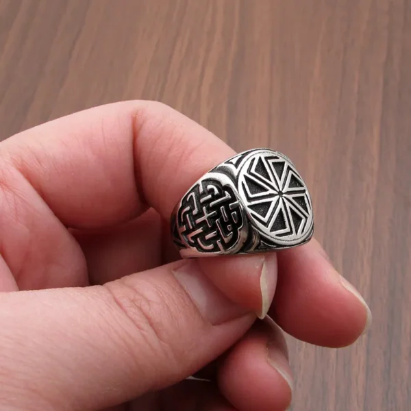 nordic ring for luck and wealth