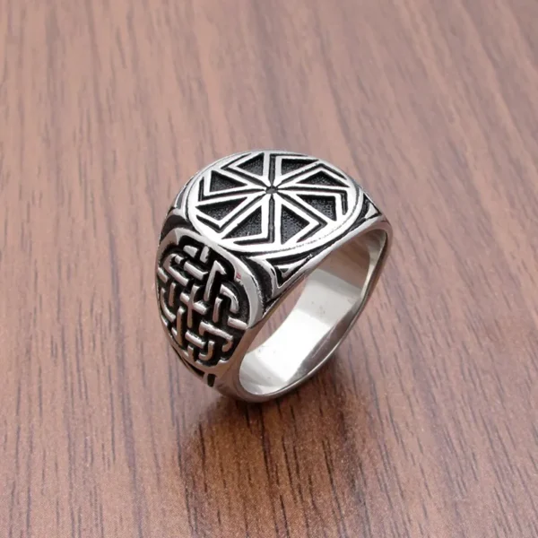 nordic ring for luck and wealth
