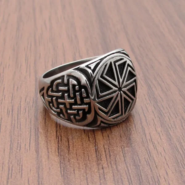 nordic ring for luck and wealth