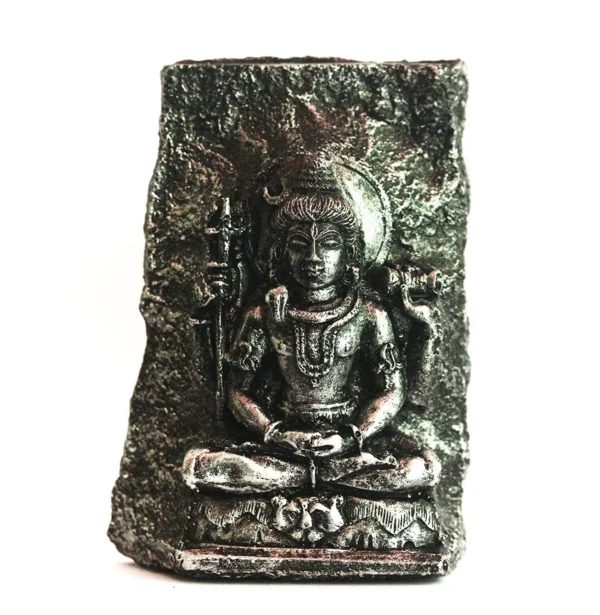 Lord Shiva Antique Statue – Handcrafted Hindu Deity Sculpture for Spiritual Decor