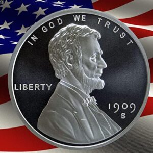 1 Troy Oz Lincoln Wheat Cent Silver Round (.999 Fine Silver)