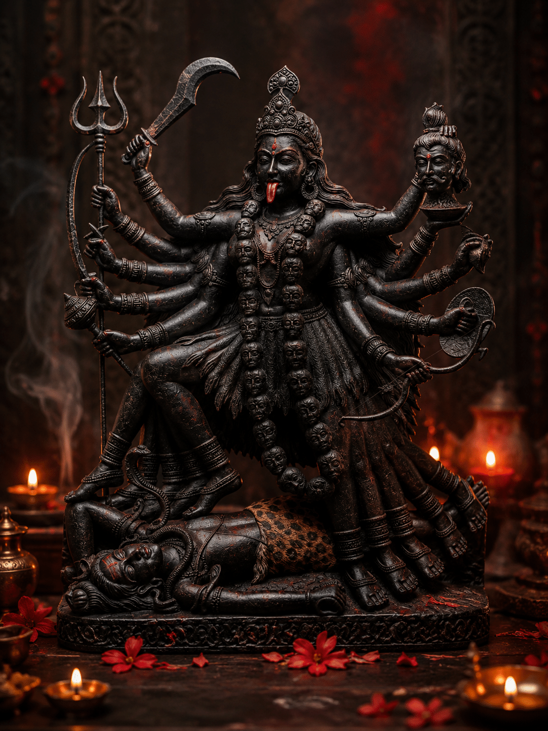Black Kali Statue