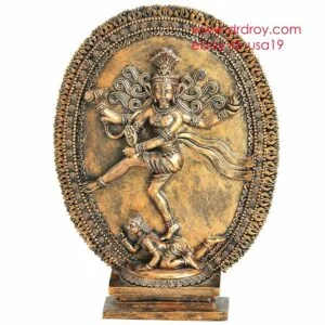 Shiva Statue Natraja Sculpture Hindu Lord Siva Cold Casted Idol