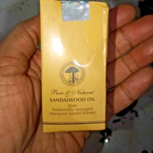 Pure Marayoor Sandalwood Oil 5ml – Original Natural Chandan Oil