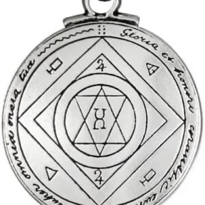 Key of Solomon Necklace – Talisman for Good Luck Protection Amulet Pendant