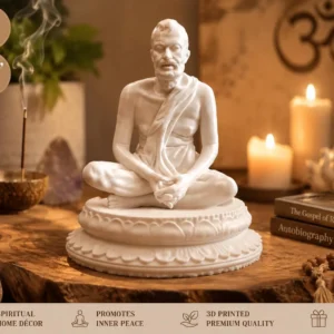Sri Ramakrishna Paramhansa Statue | 3D Printed Meditation Decor & Yoga Altar Sculpture