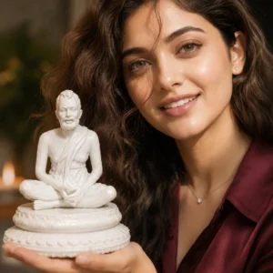 Sri Ramakrishna Paramhansa Statue | 3D Printed Meditation Decor & Yoga Altar Sculpture